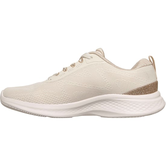 Skechers Skech-Lite Pro 2.0 Polyester Damen Sneaker Natur/Gold - Image 4