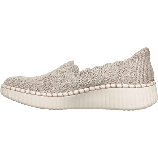 Skechers Wilshire Boulevard Polyester Damen Taupe Sneakers - Image 4