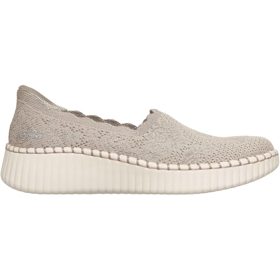 Skechers Wilshire Boulevard Polyester Damen Taupe Sneakers - Image 5
