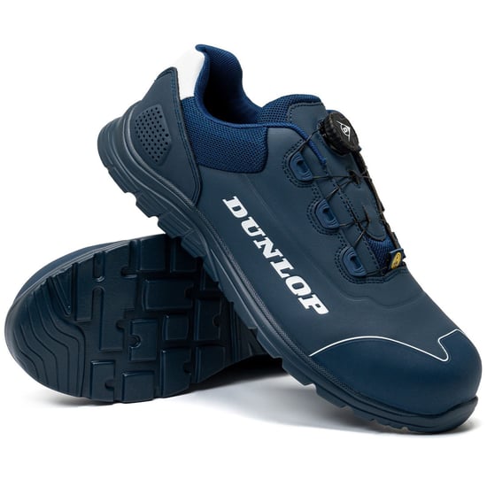 Dunlop Matt Mikrofaser Herren Sicherheitsschuhe Navy/Weiß - Image 3