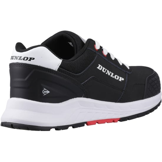 Dunlop Storm Nubuck Herren Sicherheits-Sneaker Schwarz/Weiß/Rot - Image 2
