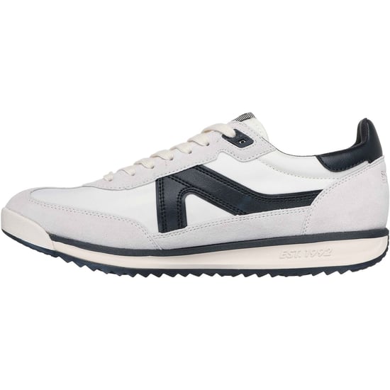 Skechers SKX 92 Spective Leder Herren Weiß/Schwarz Sneaker - Image 4