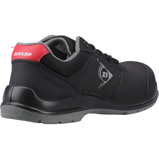 Dunlop First One Adv-Evo Niedrig Nubuk Herren Schwarz/Rot Sicherheitsschuhe - Image 2
