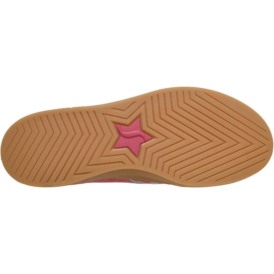 Skechers Academy Hi Elevated Essence Leder Damen Rot/Blau Sneaker - Image 2