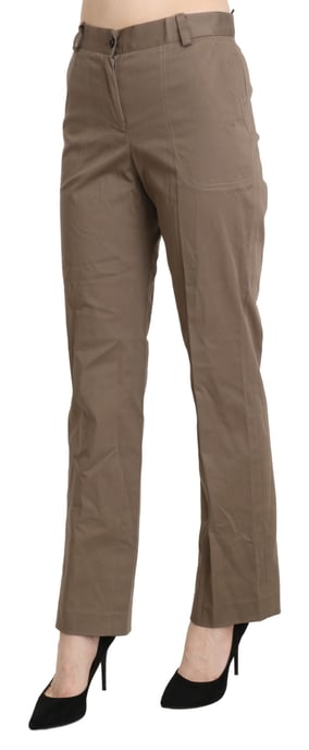 Gerade geschnittene Baumwollhose - Image 2