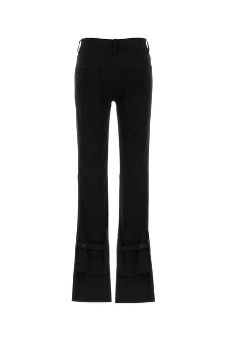 Schwarze Satin-Hose - Image 2