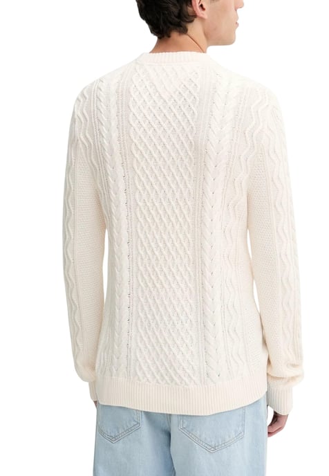 Kabelstrick Rundhals-Pullover - Image 3