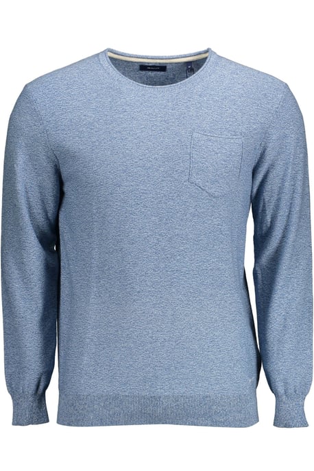 Crew-Neck-Pullover Melange-Stil - Image 1