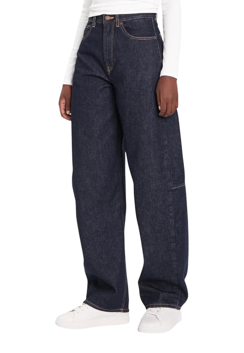 Gerade geschnittene Dunkelblau Jeans - Image 1