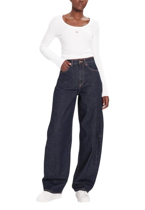 Gerade geschnittene Dunkelblau Jeans - Image 2