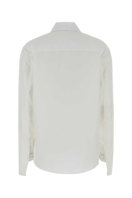 Weiße Popeline-Bluse - Image 2