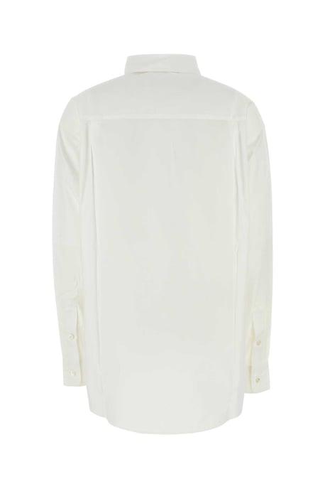 Weiße Popeline-Bluse - Image 2