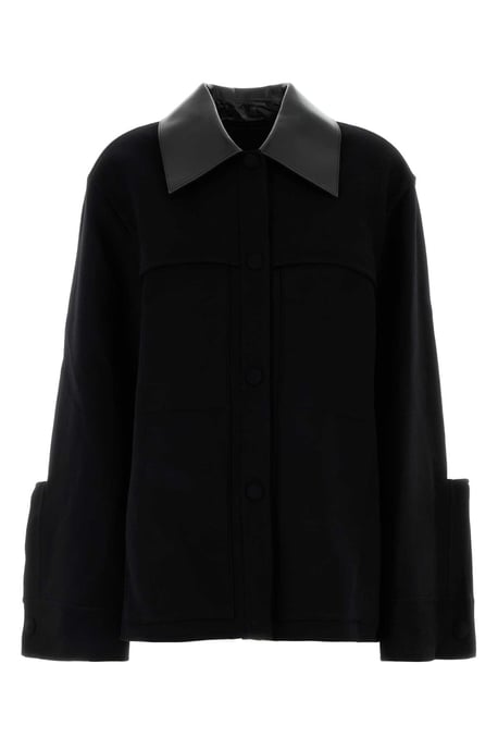 Schwarze Wolljacke - Image 1