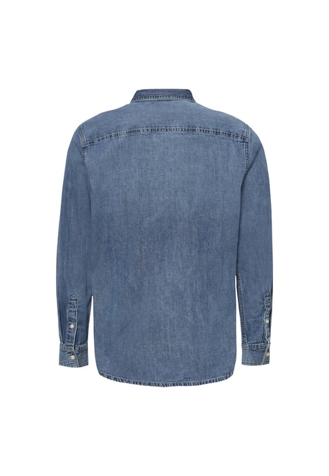 Denim Hemd mit Knopfleiste - Image 3