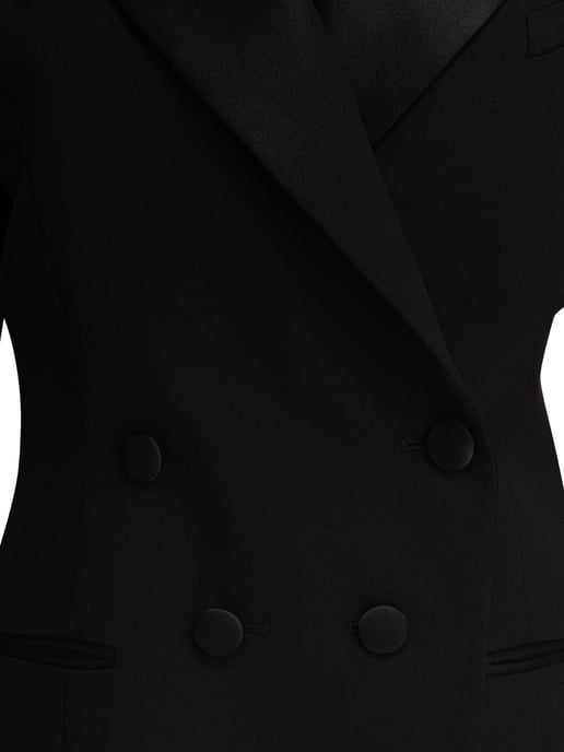 Faltenhemmender doppelt geknöpfter Blazer - Image 3