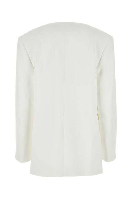 Weißer Viskose-Blazer - Image 1