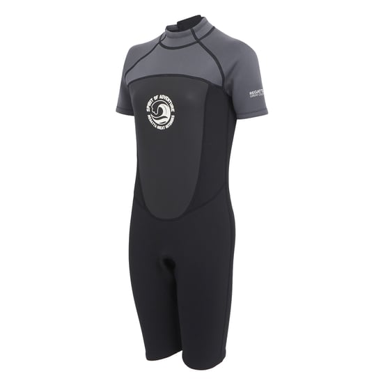 Regatta - "Shorty" Neoprenanzug für Damen (Dunkelgrau/Schwarz) - Image 3