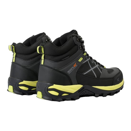 Regatta - Herren Wanderstiefel "Samaris III" (Asche/Leuchtend Limone) - Image 2