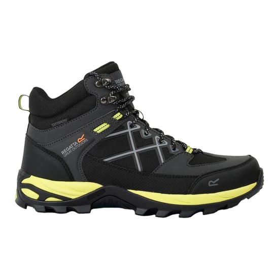 Regatta - Herren Wanderstiefel "Samaris III" (Asche/Leuchtend Limone) - Image 3