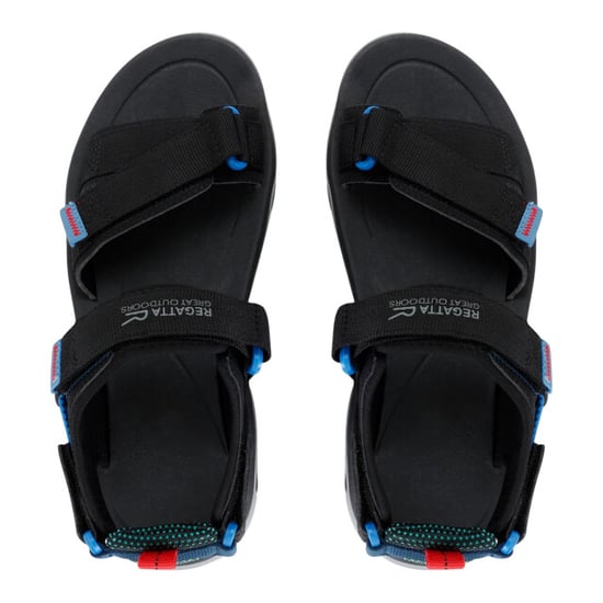 Regatta - Herren Sandalen "Blaze" (Schwarz/Kronenblau) - Image 4
