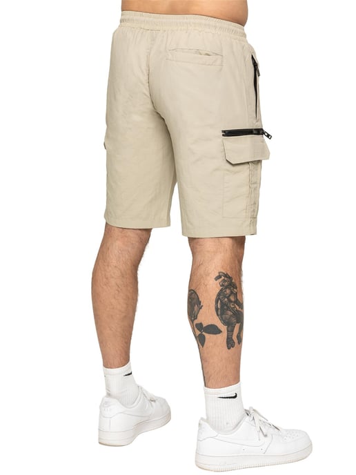 Enzo | Herren Woven Utility Cargo Shorts - Image 3