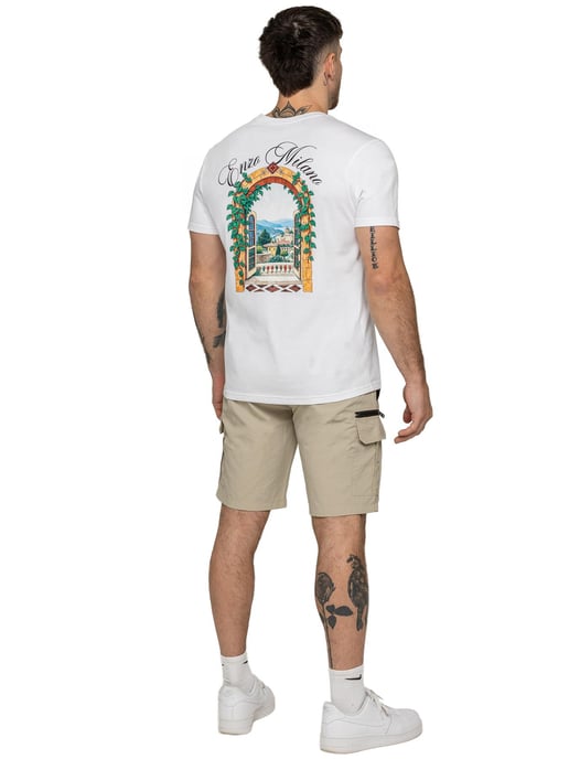 Enzo | Herren Woven Utility Cargo Shorts - Image 6
