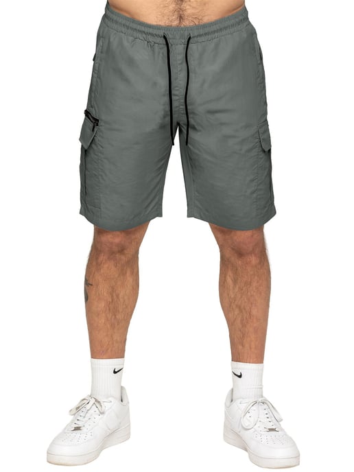 Enzo | Herren Woven Utility Cargo Shorts - Image 2