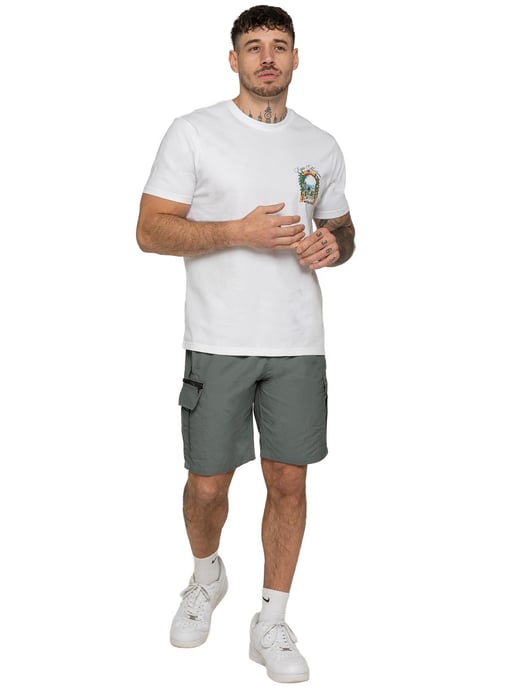 Enzo | Herren Woven Utility Cargo Shorts - Image 6
