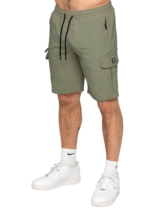 Enzo | Herren Woven Utility Cargo-Shorts - Image 1
