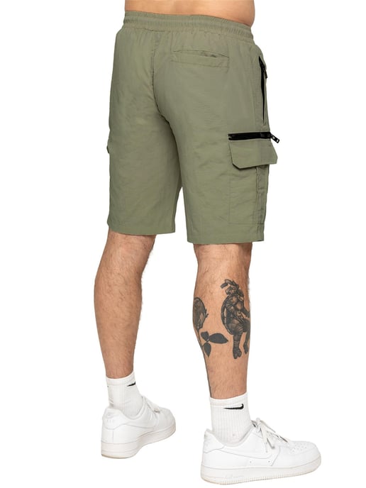 Enzo | Herren Woven Utility Cargo-Shorts - Image 3