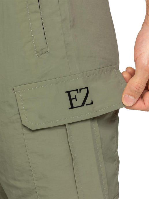 Enzo | Herren Woven Utility Cargo-Shorts - Image 5