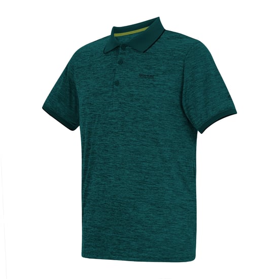 Regatta Herren Poloshirt Remex II kurzärmlig (Mittelmeergrün) - Image 3
