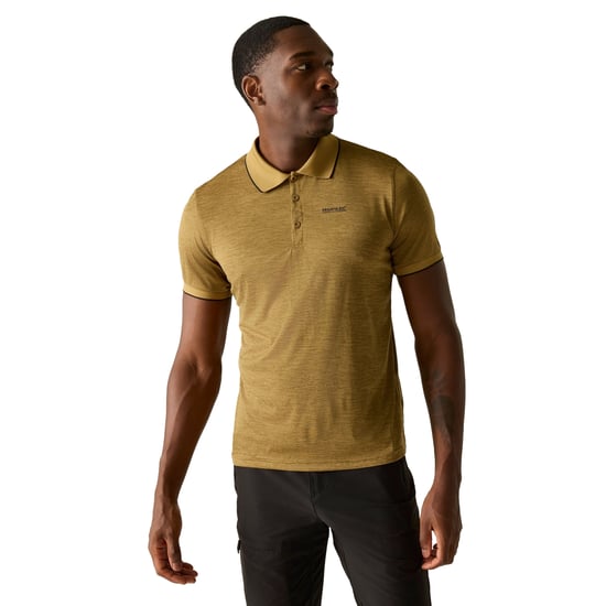 Regatta Herren Poloshirt Remex II kurzärmlig (Holzbraun) - Image 4