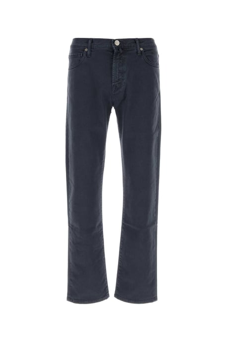 Marineblaue Stretch-Denim-Jeans - Image 2