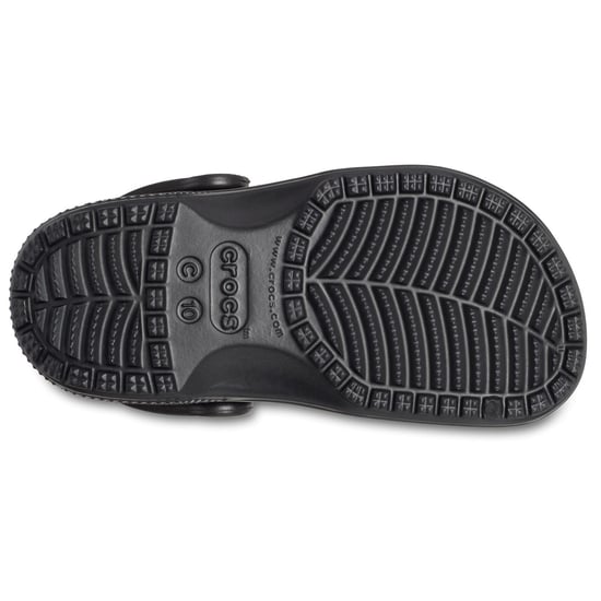 Crocs Kids' Classic Thermoplastische Schwarze Slipper - Image 3