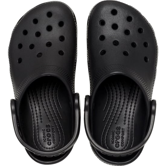 Crocs Kids' Classic Thermoplastische Schwarze Slipper - Image 4