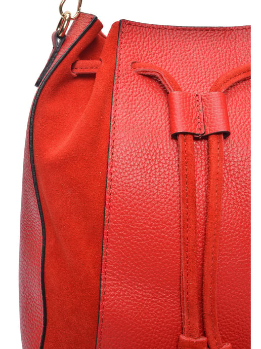 Roberta M Rot Rindsledertasche - Image 3