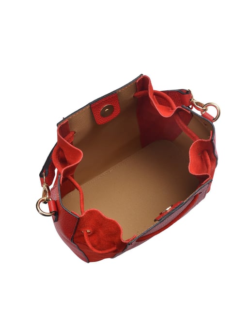 Roberta M Rot Rindsledertasche - Image 4