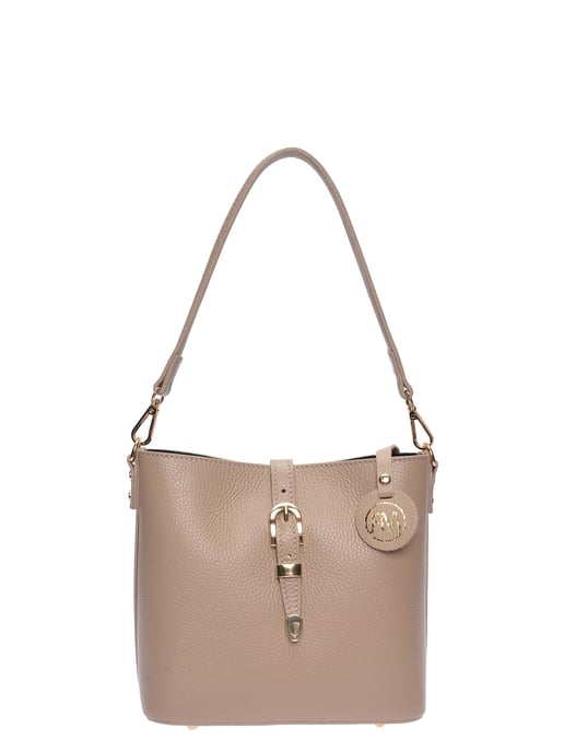 Roberta M Beige Rindsledertasche - Image 1