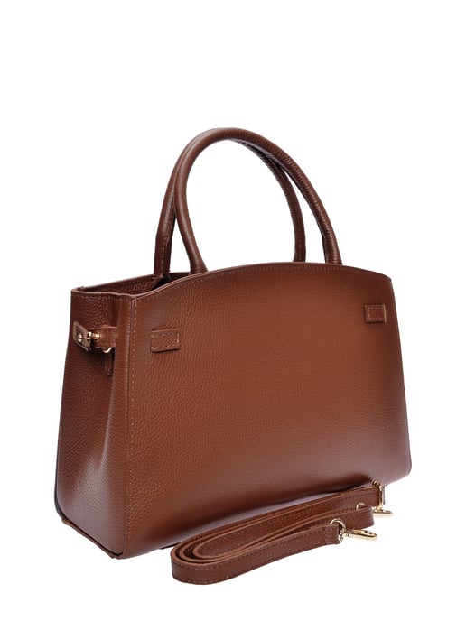 Isabella Rhea Kastanienbraun Rindsledertasche - Image 2
