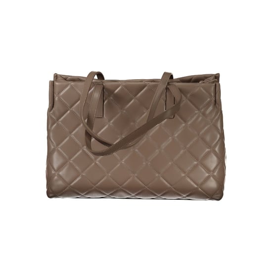 Mario Valentino Marrone Polyurethan Damen Schultertasche - Image 2