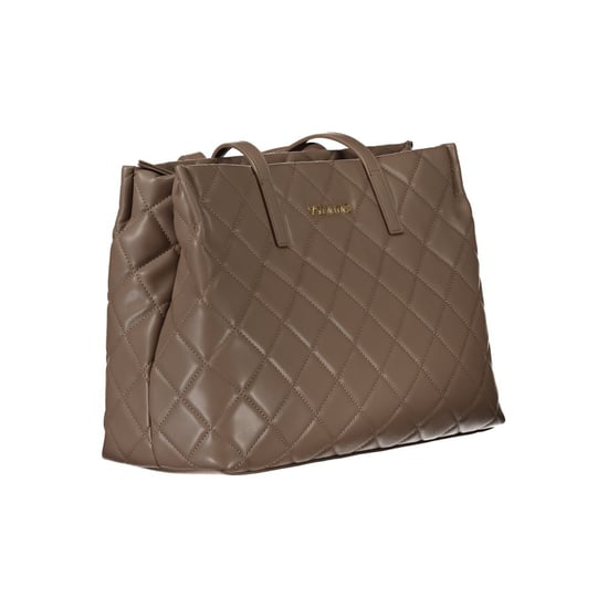 Mario Valentino Marrone Polyurethan Damen Schultertasche - Image 3