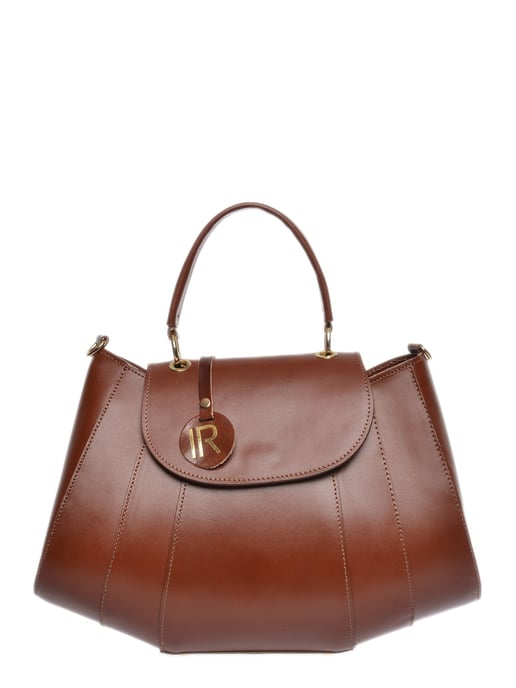 Isabella Rhea Kastanienbraun Rindsledertasche - Image 1