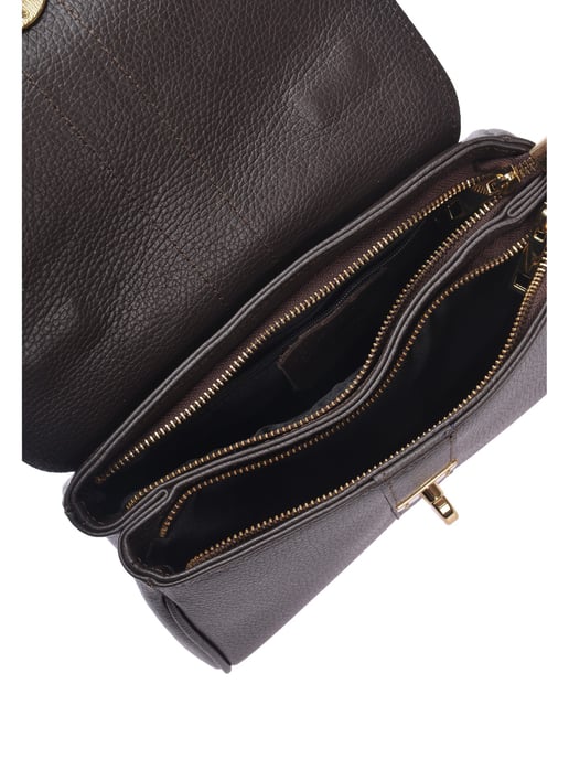Roberta M Kastanienbraun Rindsledertasche - Image 4