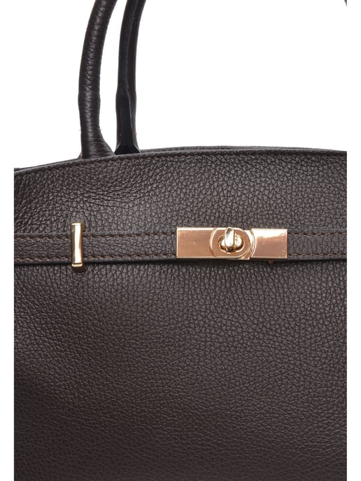 Isabella Rhea Kastanienbraun Rindsledertasche - Image 3