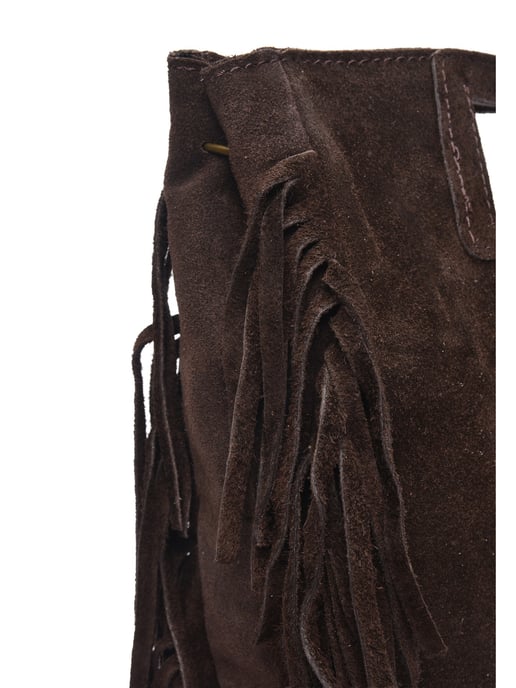 Anna Luchini Kastanienbraun Rindsledertasche - Image 3