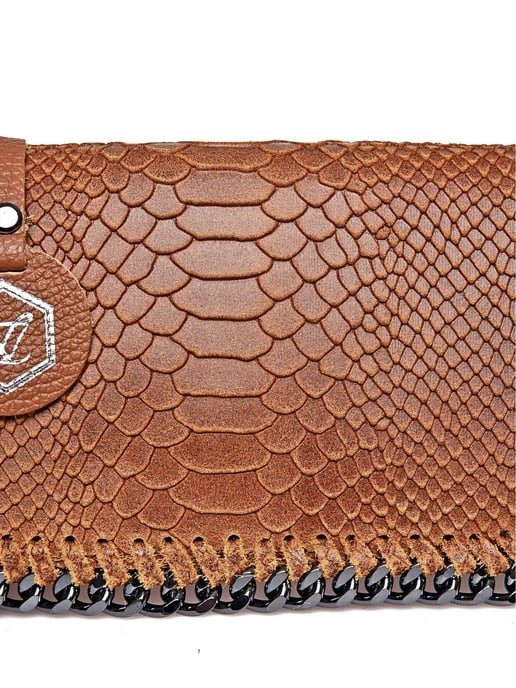 Luisa Vannini Braun Rindsledertasche - Image 3
