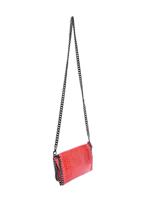 Luisa Vannini Rot Rindsledertasche - Image 2