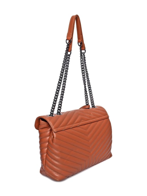 Luisa Vannini Braun Rindsledertasche - Image 2