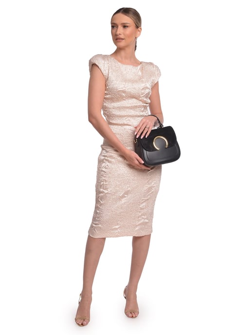 Luisa Vannini Schwarz Rindsledertasche - Image 5